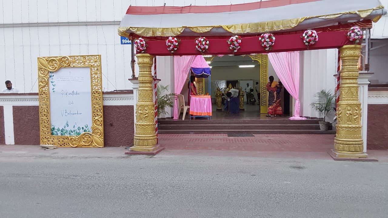 Traditional wedding celebration